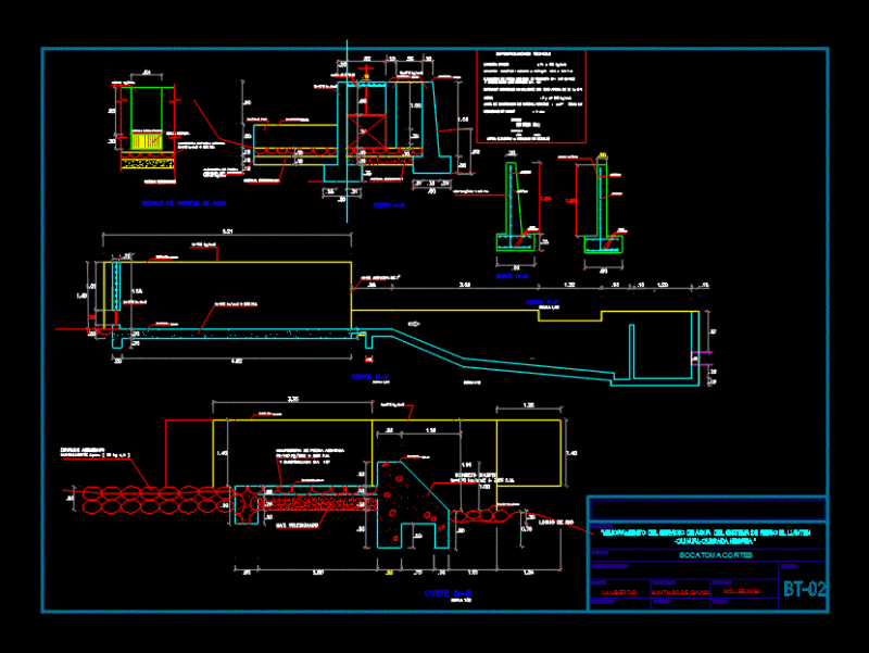 Plane Intake DWG Block for AutoCAD