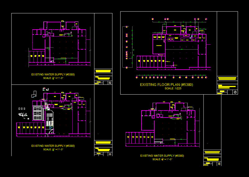 Plane Medical Clinic DWG Block for AutoCAD