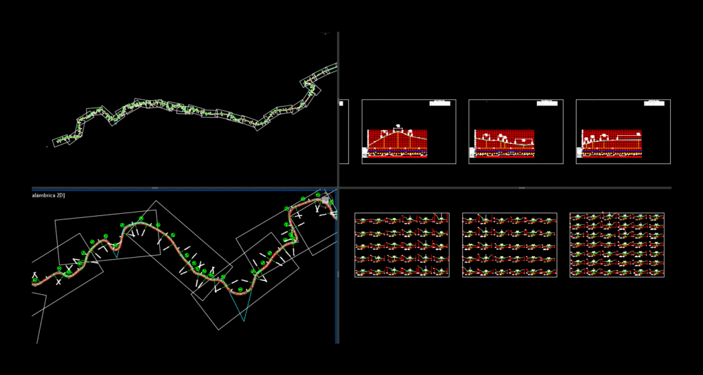 Plans Of A Highway DWG Plan for AutoCAD