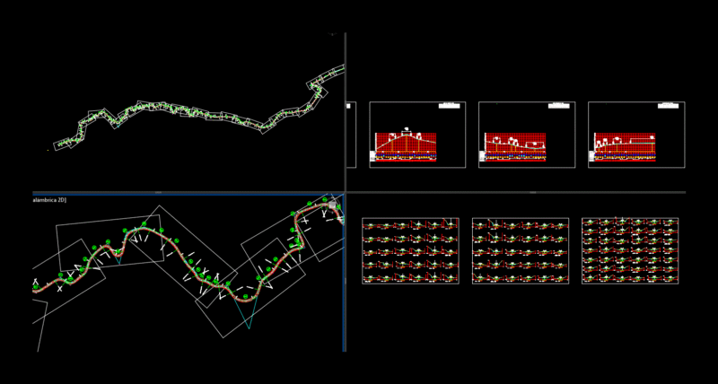Plans Of A Highway DWG Plan for AutoCAD