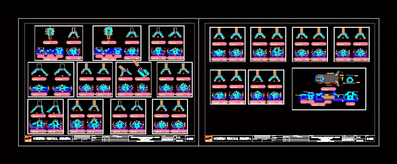 Plans Road DWG Plan for AutoCAD