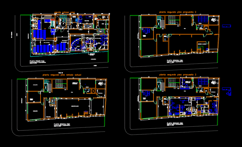 Plant Sampling Clinical Laboratory DWG Block for AutoCAD