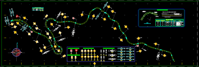 Plant Signaling DWG Block for AutoCAD