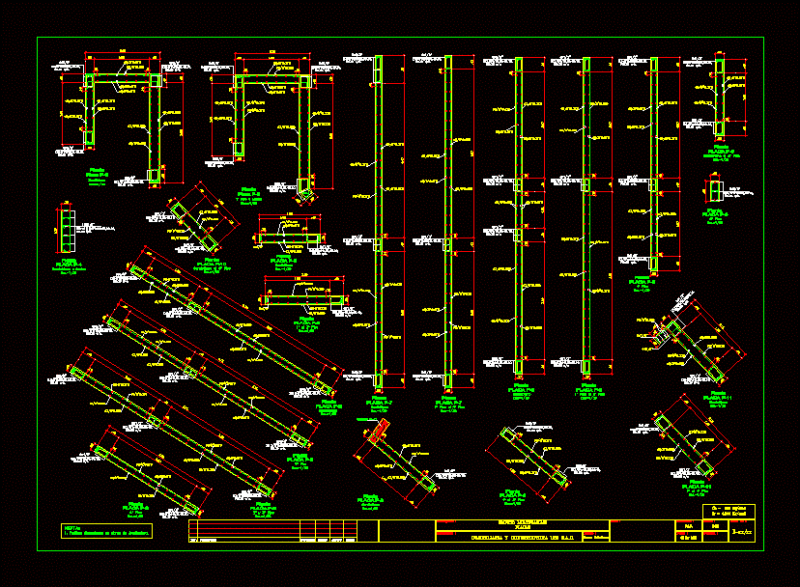 Plaque Development Multifamily Housing DWG Detail for AutoCAD