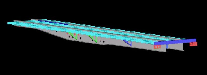 Platform 3D DWG Model for AutoCAD