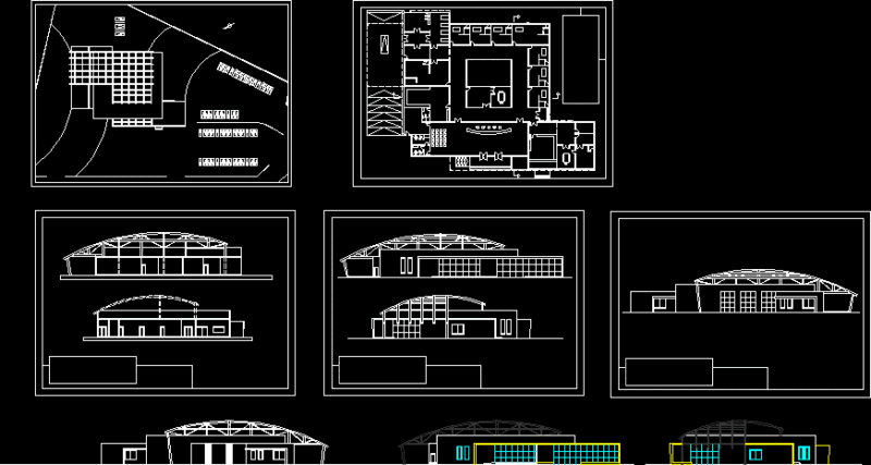 Polyclinc DWG Plan for AutoCAD