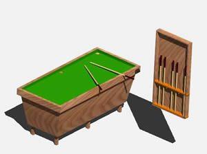 Pool 3D DWG Model for AutoCAD