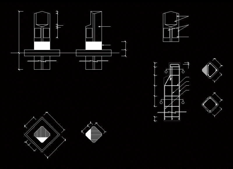 Poster Miles 2D DWG Elevation for AutoCAD