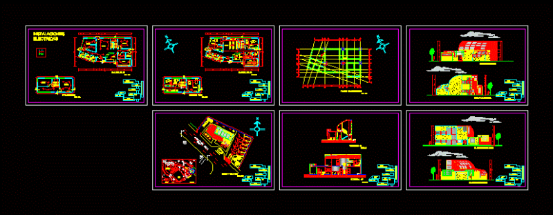 Post Hospital – Small Medical Center DWG Section for AutoCAD