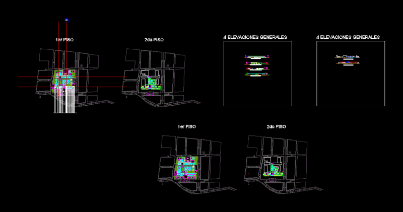 Preliminary Pediatric Wards Ddescentralized DWG Section for AutoCAD