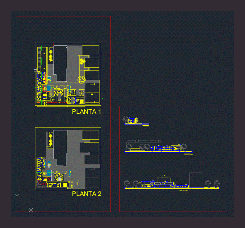 Prevention Center Health Mendoza DWG Full Project for AutoCAD