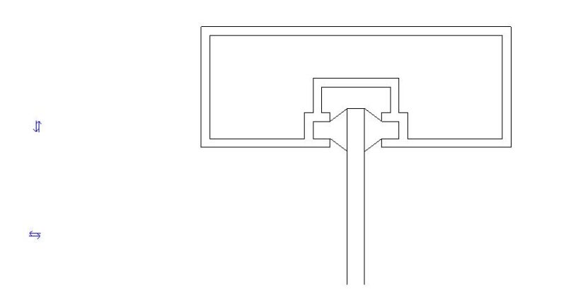 Profile 2D DWG Detail for AutoCAD