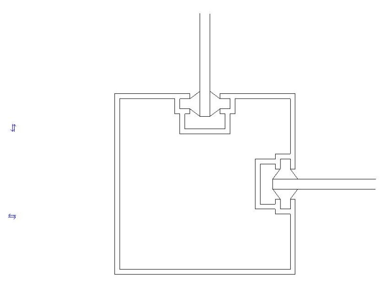 Profile 2D DWG Detail for AutoCAD