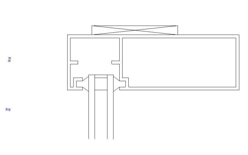 Profile 2D DWG Detail for AutoCAD