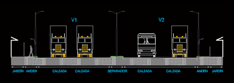Profile Vial DWG Block for AutoCAD
