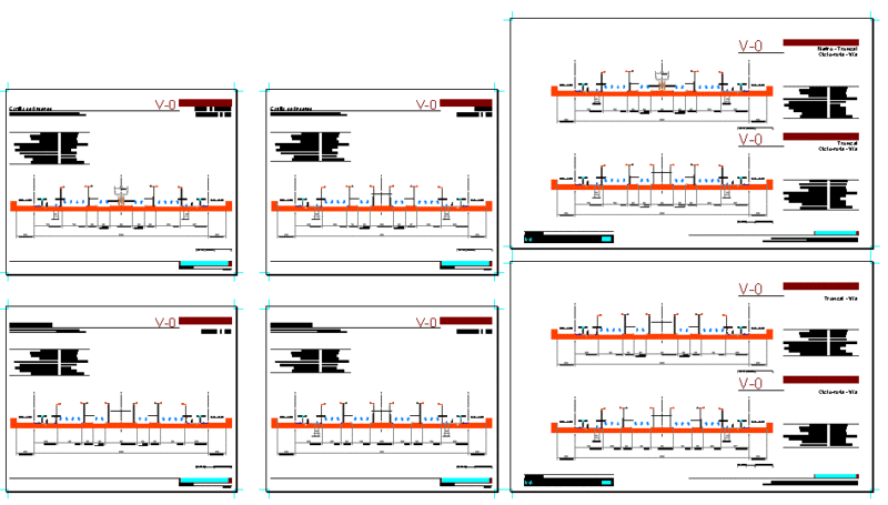 Profile Vial V – 0 DWG Block for AutoCAD