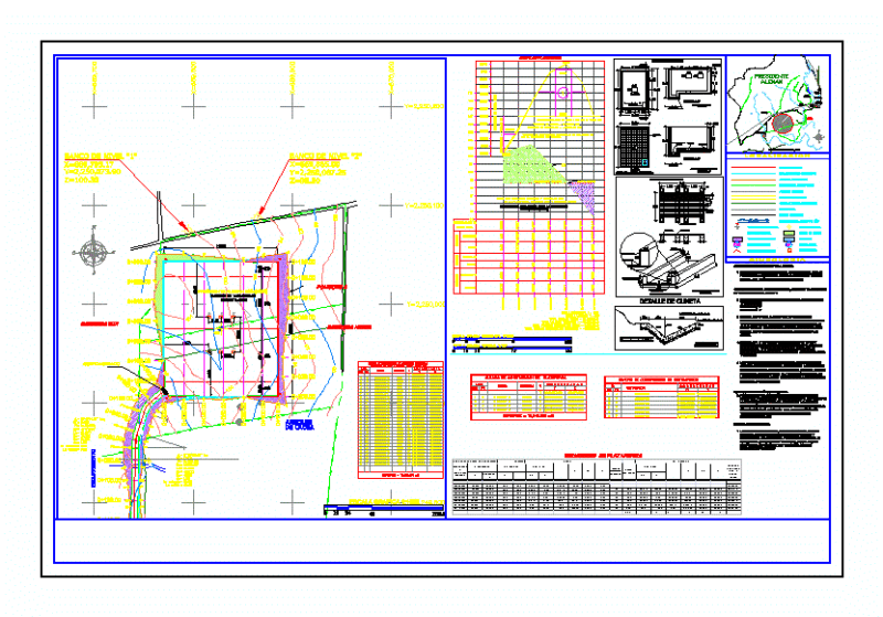 Project Of Access Road And Platform DWG Full Project for AutoCAD