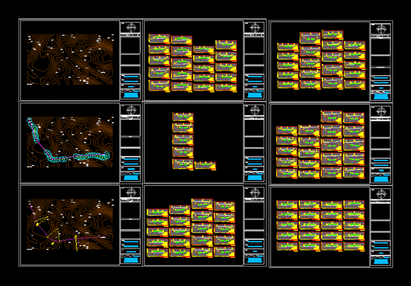 Project Of Roads DWG Full Project for AutoCAD