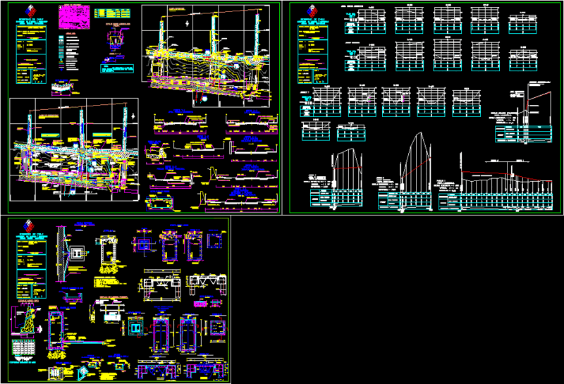Project Paving In Chile DWG Full Project for AutoCAD