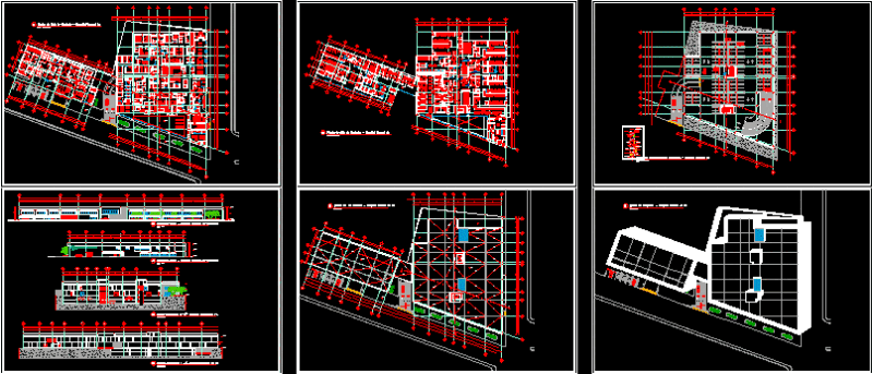 Queretaro Hospital Amealco DWG Block for AutoCAD