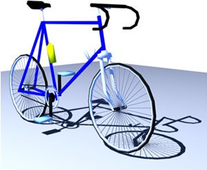 Racing Bike 3D 3DS Model for 3D Studio Max