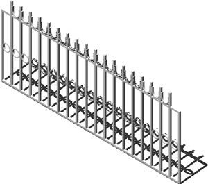 Rail 3D DWG Model for AutoCAD