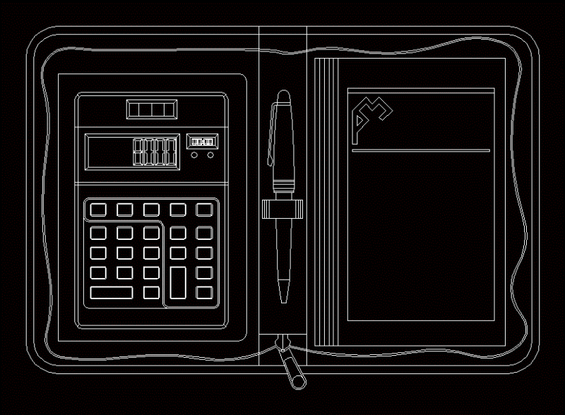 Raincover Office – Agenda DWG Block for AutoCAD
