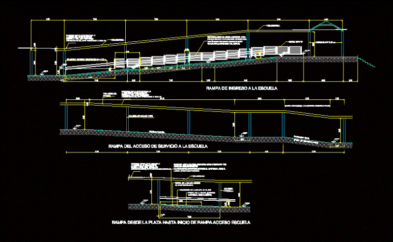 Ramp DWG Block for AutoCAD