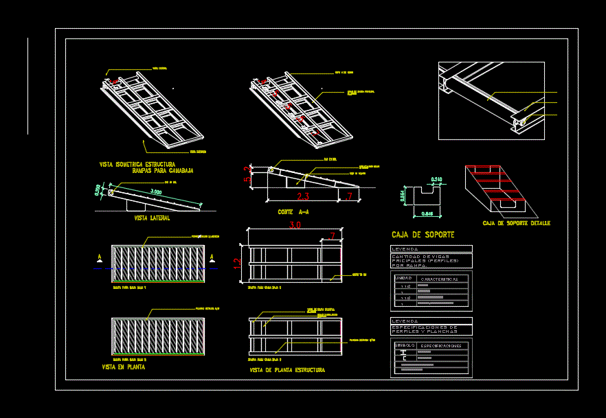 Ramp Detail DWG Plan for AutoCAD • Designs CAD