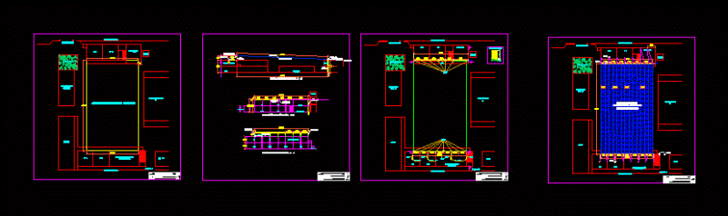 Rashell Grid Coverage DWG Block for AutoCAD