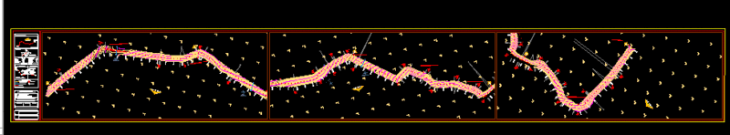 Rehabilitation Of Road DWG Block for AutoCAD