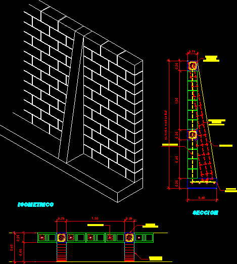 Retaining Wall Cad Details