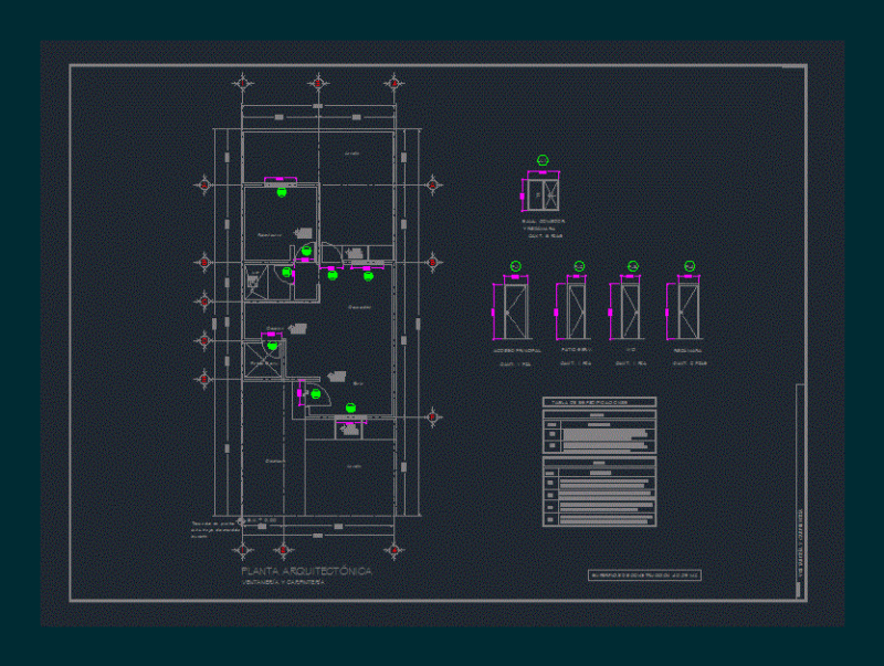 Return Of Openings House Social Interest DWG Block for AutoCAD