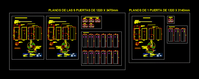 Rim Door – Door For Cold Storage DWG Detail for AutoCAD