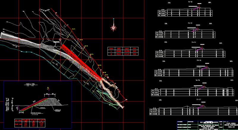 River Protection DWG Full Project for AutoCAD