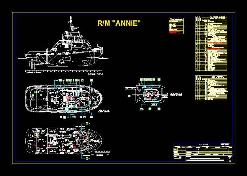 Rm Tugboat Annie DWG Block for AutoCAD