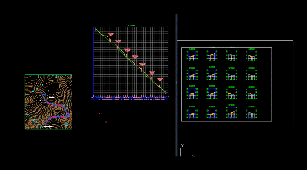Road Canchachal DWG Section for AutoCAD