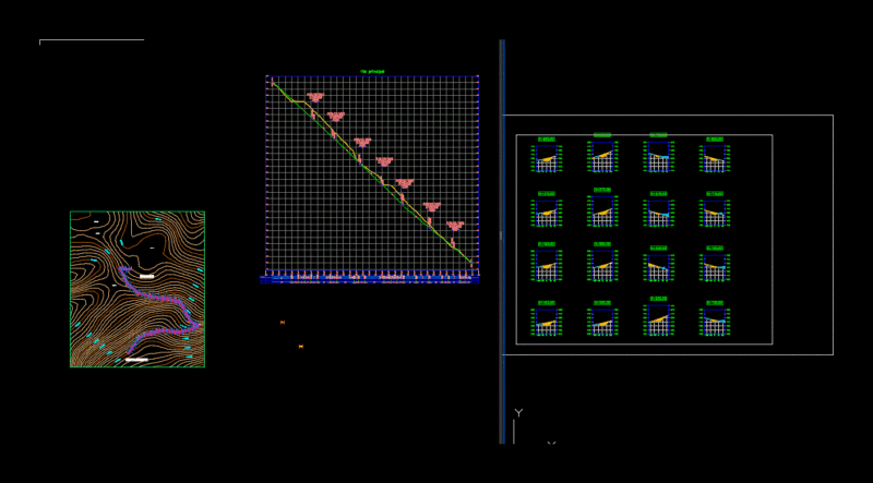 Road Canchachal DWG Section for AutoCAD