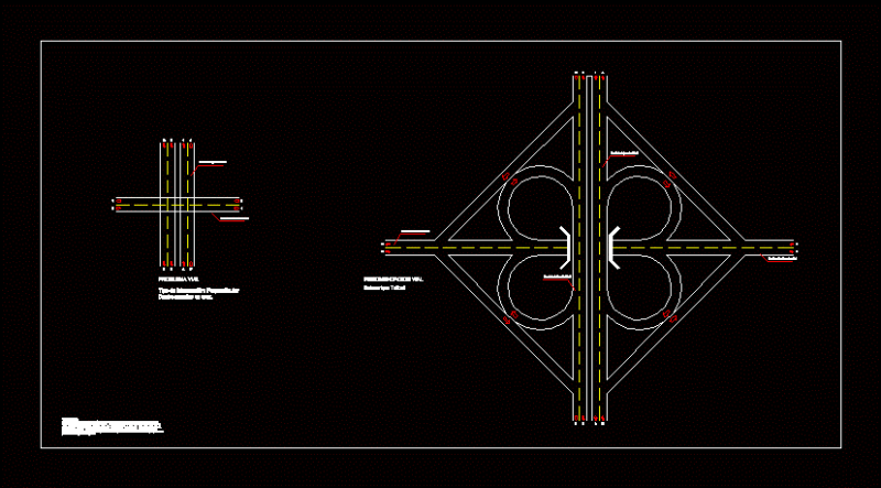 Road – Road DWG Block for AutoCAD