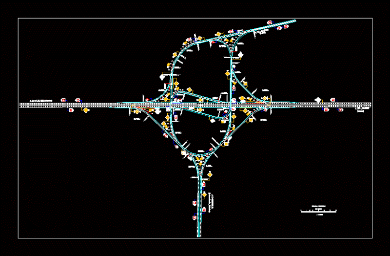 Road Signs DWG Full Project for AutoCAD