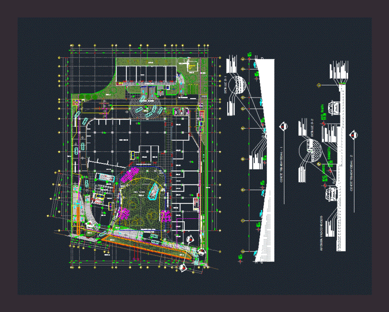 Roads – Ramps DWG Detail for AutoCAD