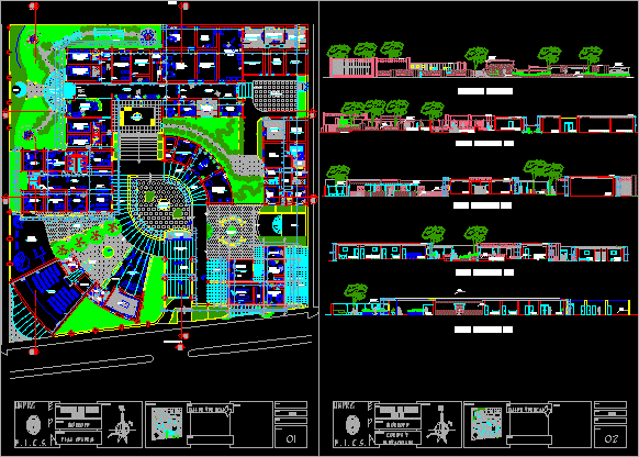 Dwg проект поликлиники