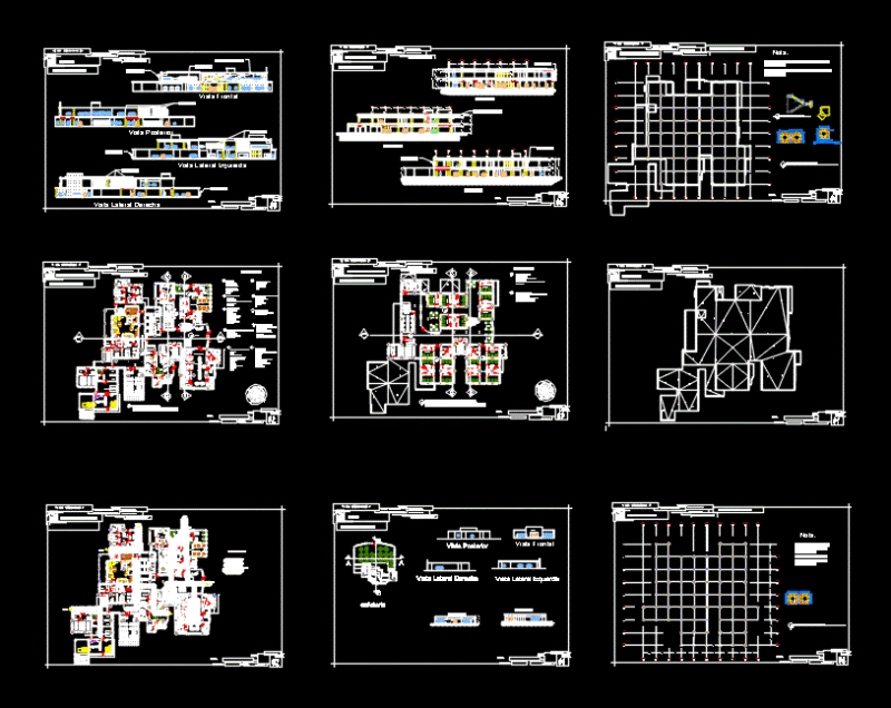 Salvador Estrella – Project Specialist Hospital In Cardiology DWG Full Project for AutoCAD