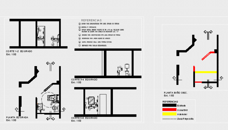 Sanitary For Disabled DWG Block for AutoCAD