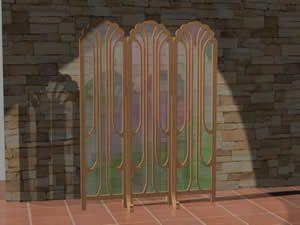 Screen 3D 3DS Model for 3D Studio Max