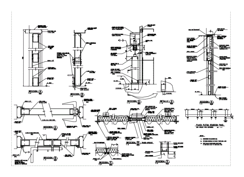 Sections Of Windows DWG Section for AutoCAD