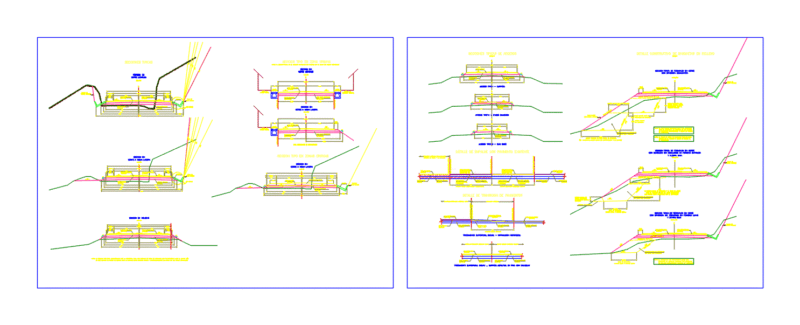 Sections Tipicas DWG Section for AutoCAD