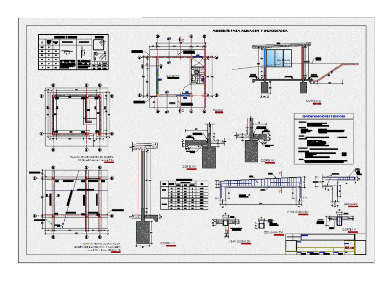 Security Case DWG Plan for AutoCAD