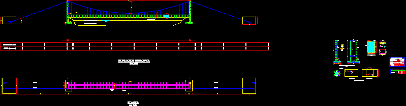 Selva Alta Bridge DWG Section for AutoCAD • Designs CAD