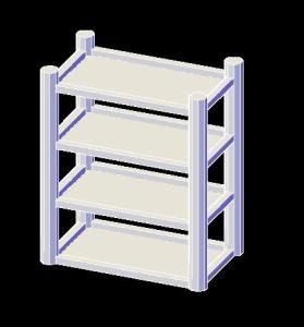 Shelf 3D DWG Model for AutoCAD